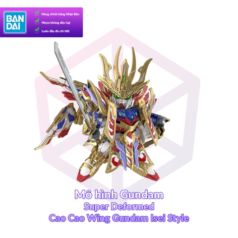 Mô Hình Gundam Bandai SDW Heroes 08 Cao Cao Wing Gundam Isei Style [GDB] [BSD]