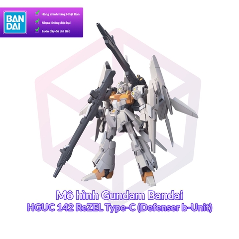 Mô hình Gundam Bandai HGUC 142 ReZEL Type-C (Defenser b-Unit) 1/144 MS Gundam UC [GDB] [BHG]