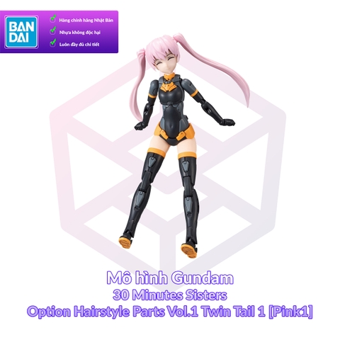 Phụ Kiện Mô hình Bandai 30MS Option Hairstyle Parts Vol.1 4 loại 1/144 [30MS]