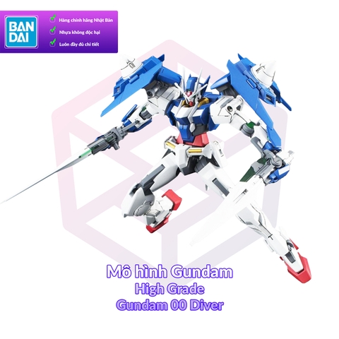 Mô Hình Gundam Bandai HG Gundam 00 Diver 1/144 Build Divers [GDB] [BHG]