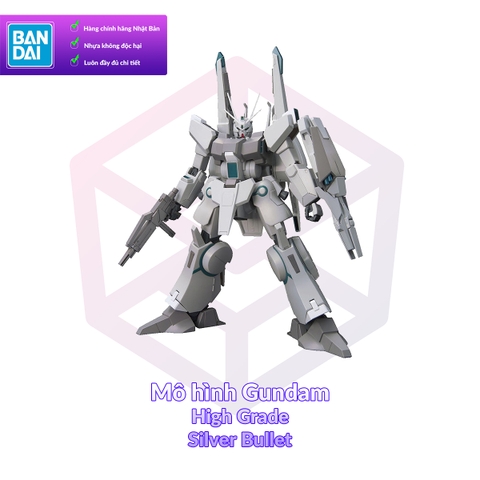 Mô Hình Gundam Bandai HG 170 Silver Bullet 1/144 MS Gundam Unicorn [GDB] [BHG]