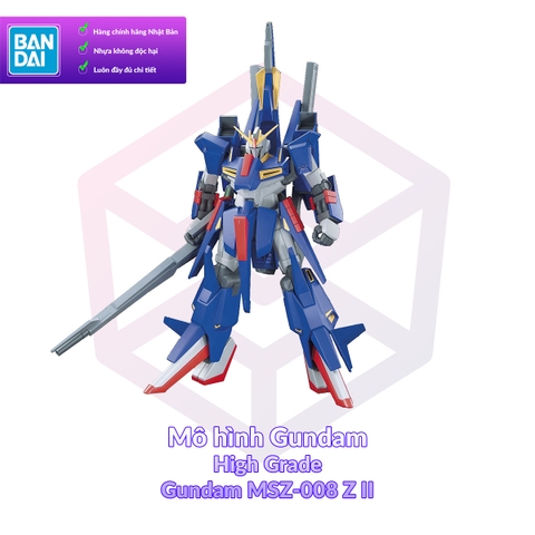 Mô Hình Gundam Bandai HG 186 Gundam MSZ-008 Z II 1/144 MS Z Gundam [GDB] [BHG]