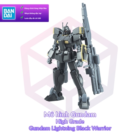 Mô Hình Gundam Bandai HG 061 Gundam Lightning Black Warrior 1/144 Build Fighters [GDB] [BHG]