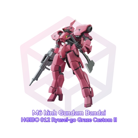 Mô hình Gundam Bandai HGIBO 012 Ryusei-go Graze Custom II 1/144 [GDB] [BHG]