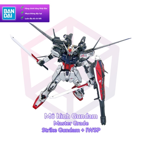 Mô Hình Gundam Bandai MG Strike Gundam + IWSP 1/100 SEED [GDB] [BMG]