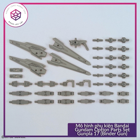 Mô hình phụ kiện Bandai Gundam Option Parts Set Gunpla 17 (Binder Gun) [GDB] [MKB]