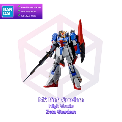 Mô Hình Gundam P-Bandai HG Zeta Gundam [UC 0088] 1/144 Gundam Zeta [GDB] [BHG]