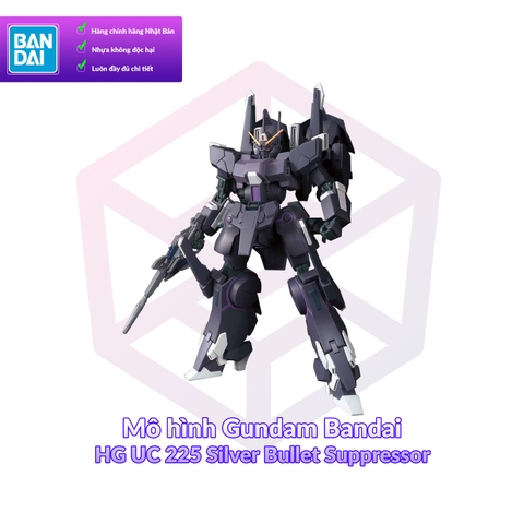 Mô hình Gundam Bandai HG UC 225 Silver Bullet Suppressor 1/144 [GDB] [BHG]