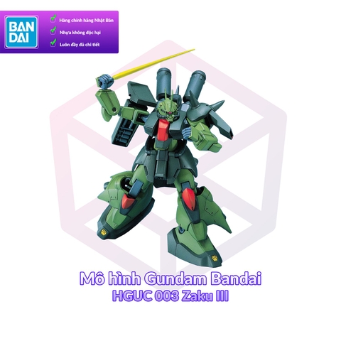 Mô hình Gundam Bandai HGUC 003 Zaku III 1/144 MS Gundam ZZ [GDB] [BHG]