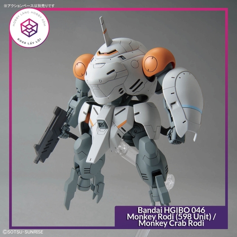 Mô hình Gundam Bandai HGIBO 046 Monkey Rodi (598 Unit) / Monkey Crab Rodi 1/144 [GDB] [BHG]