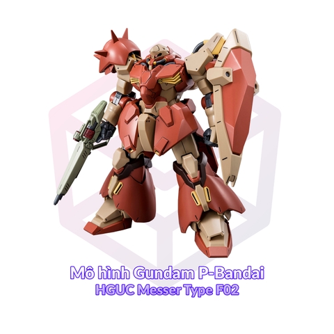 Mô hình Gundam P-Bandai HGUC Messer Type F02 1/144 [GDB] [BHG]