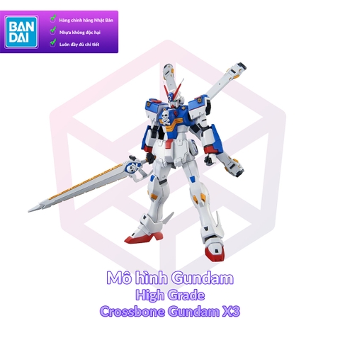 Mô Hình Gundam P-Bandai HG Crossbone Gundam X3 1/144 Crossbone Gundam [GDB] [BHG]