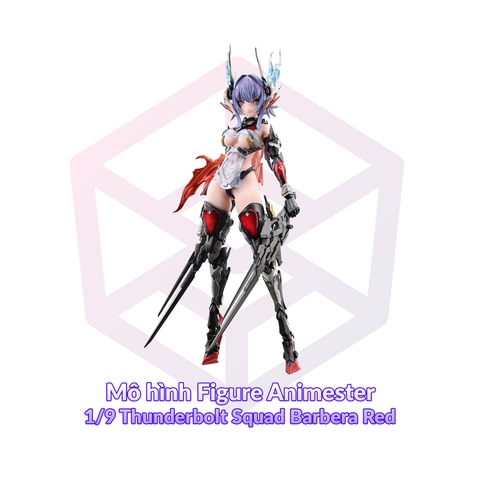 Mô hình Animeister Thunderbolt Squad Barbera Red 1/9 Silicone Skin Action Figure [FCH]