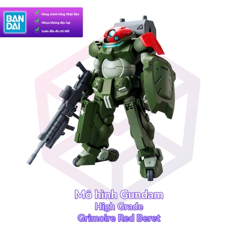 Mô Hình Gundam Bandai HG 003 Grimoire Red Beret 1/144 Build Divers [GDB] [BHG]