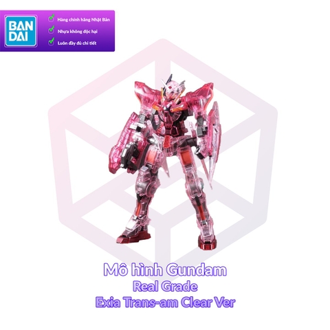 Mô Hình Gundam P-Bandai RG Exia Trans-am Clear Ver 1/144 Gundam 00 [GDB] [BRG]