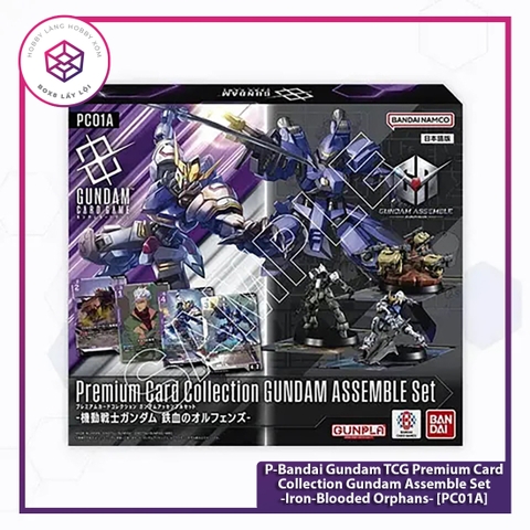 Thẻ bài P-Bandai Gundam TCG Premium Card Collection Gundam Assemble Set -Iron-Blooded Orphans- [PC01A] Bản Nhật [TCG]