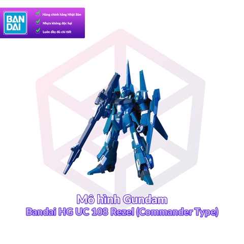 Mô hình Gundam Bandai HG UC 108 Rezel (Commander Type) 1/144 Mobile Suit Gundam Unicorn [GDB] [BHG]