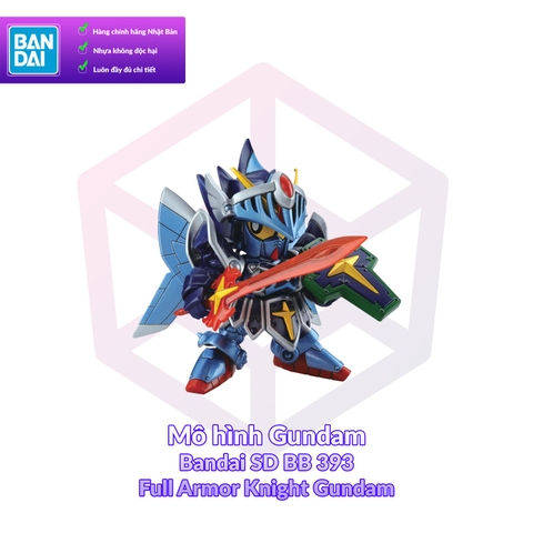 Mô hình Gundam Bandai SD BB 393 Full Armor Knight Gundam [GDB] [BSD]