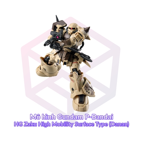 Mô hình Gundam P-Bandai HG Zaku High Mobility Surface Type (Danan) 1/144 MS Gundam [GDB] [BHG]