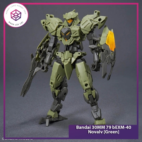 Mô hình Bandai 30MM 79 bEXM-40 Novalv [Green] [GDB] [30MM]