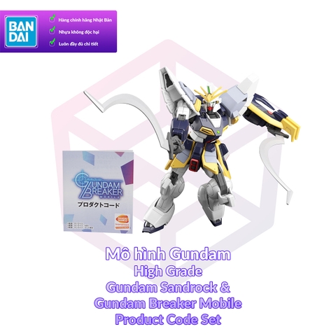 Mô Hình Gundam Bandai HG 228 Gundam Sandrock 1/144 Gundam W [GDB] [BHG]