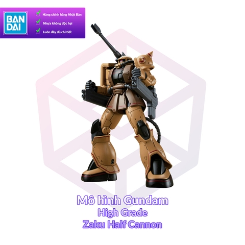 Mô Hình Gundam Bandai HG 019 Zaku Half Cannon 1/144 GTO [GDB] [BHG]