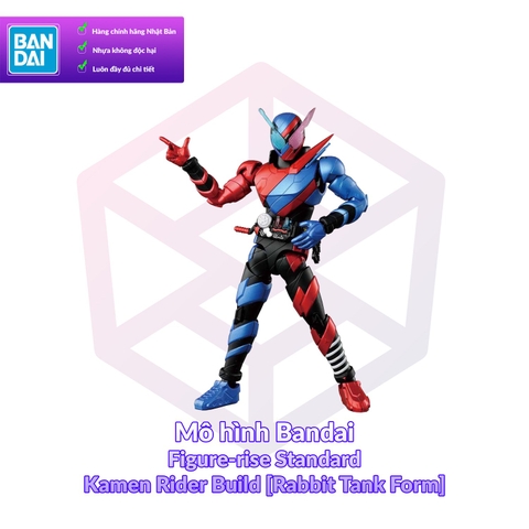 Mô hình Bandai Figure-rise Standard Kamen Rider Build [Rabbit Tank Form] [FRS]