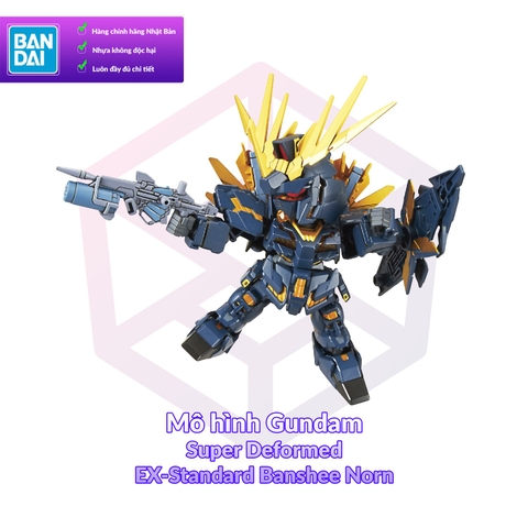 Mô hình Gundam Bandai SD EX 15 Unicorn 02 Banshee Norn (Destroy Mode) EX-Standard UC [GDB] [BSD]