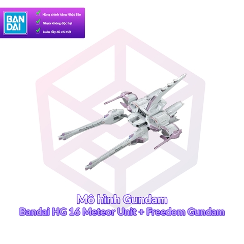 Mô hình Gundam Bandai HG 16 Meteor Unit + Freedom Gundam 1/144 Gundam SEED [GDB] [BHG]