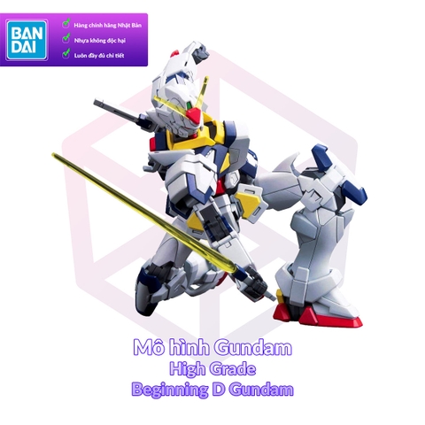 Mô Hình Gundam Bandai HG Beginning D Gundam 1/144 Gunpla Builders Beginning [GDB] [BHG]