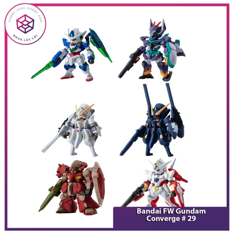 Mô hình Gundam Bandai FW Gundam Converge # 29 Full Set [GDB] [FCH]