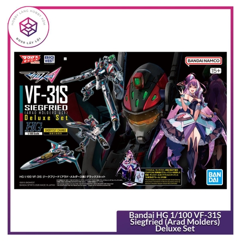 Mô hình Bandai HG 1/100 VF-31S Siegfried (Arad Molders) Deluxe Set [GDB] [BHG] [MKB]