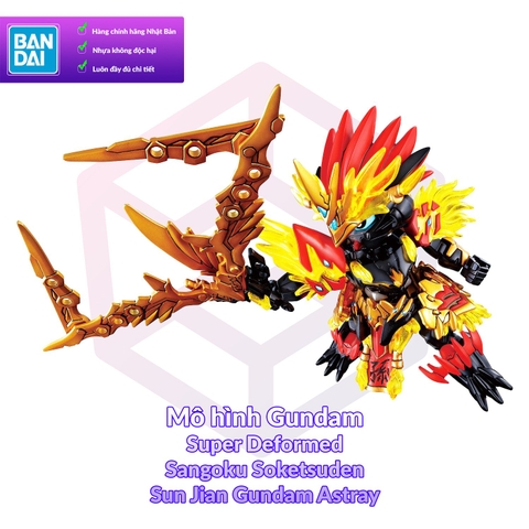 Mô Hình Gundam Bandai SD 05 Sun Jian Gundam Astray - Tôn Kiên Sangoku Soketsuden [GDB] [BSD]