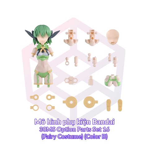 Mô hình phụ kiện Bandai 30MS Option Parts Set 16 (Fairy Costume) (Color B) [GDB] [30MS]