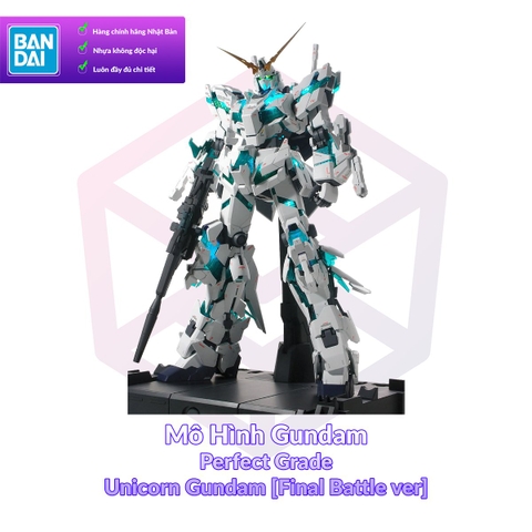 Mô Hình Gundam Bandai PG Unicorn Gundam [Final Battle ver] 1/60 MS Gundam Unicorn [GDB] [BPG]