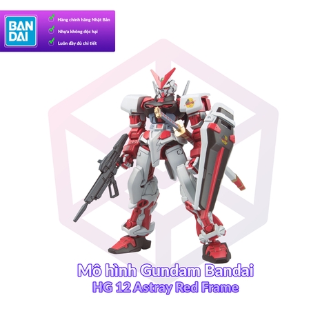 Mô hình Gundam Bandai HG 12 Astray Red Frame 1/144 Gundam SEED [GDB] [BHG]