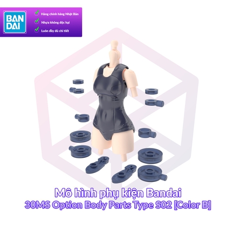 Mô hình phụ kiện Bandai 30MS Option Body Parts Type S02 [Color B] [30MS]