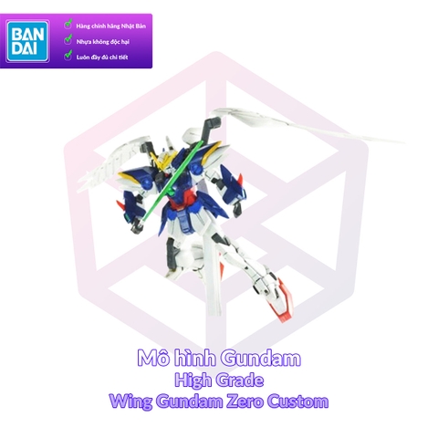 Mô Hình Gundam Bandai HG 01 Wing Gundam Zero Custom 1/144 Gundam W EW [GDB] [BHG]