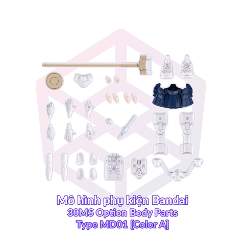 Mô hình phụ kiện Bandai 30MS Option Body Parts Type MD01 [Color A] [GDB] [30MS]