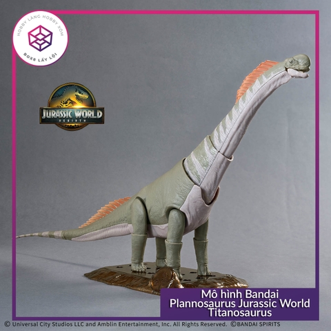 Mô hình Bandai Plannosaurus Jurassic World Titanosaurus [GDB]