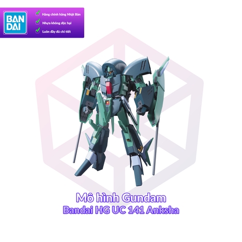 Mô hình Gundam Bandai HG UC 141 Anksha 1/144 Mobile Suit Gundam Unicorn [GDB] [BHG]