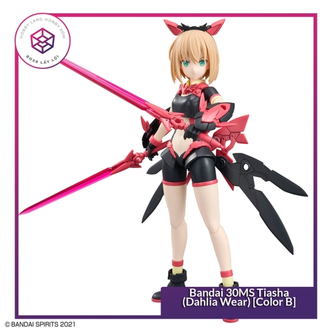 Mô hình Bandai 30MS Tiasha (Dahlia Wear) [Color B] [GDB] [30MS]