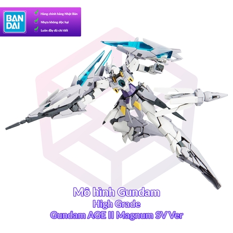 Mô Hình Gundam Bandai HG 024 Gundam Age II Magnum SV Ver 1/144 Build Divers [GDB] [BHG]