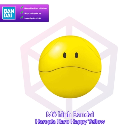 Mô hình Bandai Haropla Haro Happy Yellow [GDB]