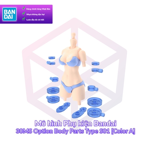Mô hình Phụ kiện Bandai 30MS Option Body Parts Type S01 [Color A] 1/144 [GDB] [30MS]