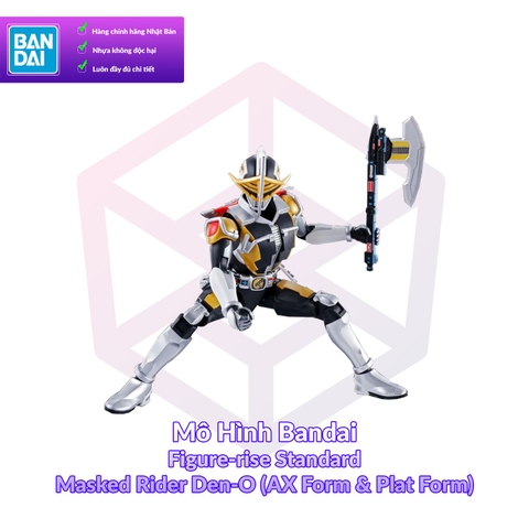 Mô hình Bandai Figure-rise Standard Masked Rider Den-O (AX Form & Plat Form) [FRS]