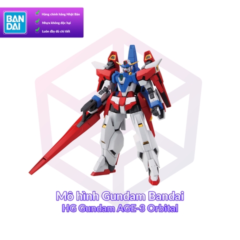 Mô hình Gundam Bandai HG Gundam AGE-3 Orbital 1/144 [GDB] [BHG]