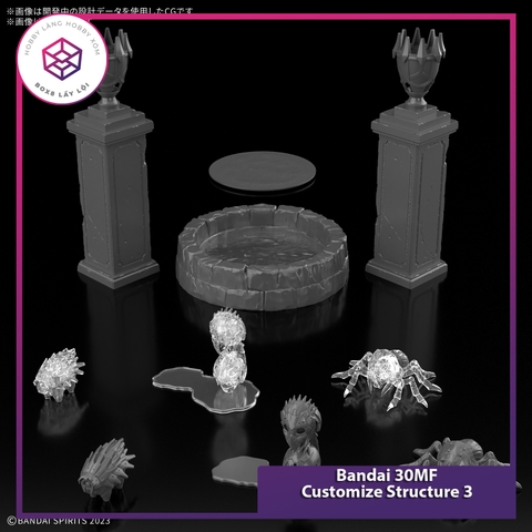 Mô Hình phụ kiện Bandai 30MF Customize Structure 3 [GDB] [30MF]