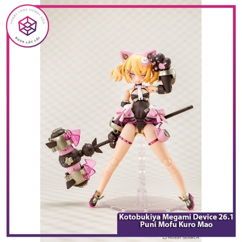Mô hình Kotobukiya Megami Device 26.1 Puni Mofu Kuro Mao [KTB] [MGM]