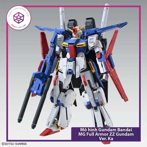 Mô hình Gundam Bandai MG Full Armor ZZ Gundam Ver. Ka 1/100 [GDB] [BMG]